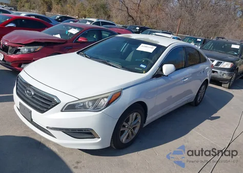 2015 Hyundai Sonata Se z USA, uszkodzony, nr VIN 5NPE24AF7FH090138
